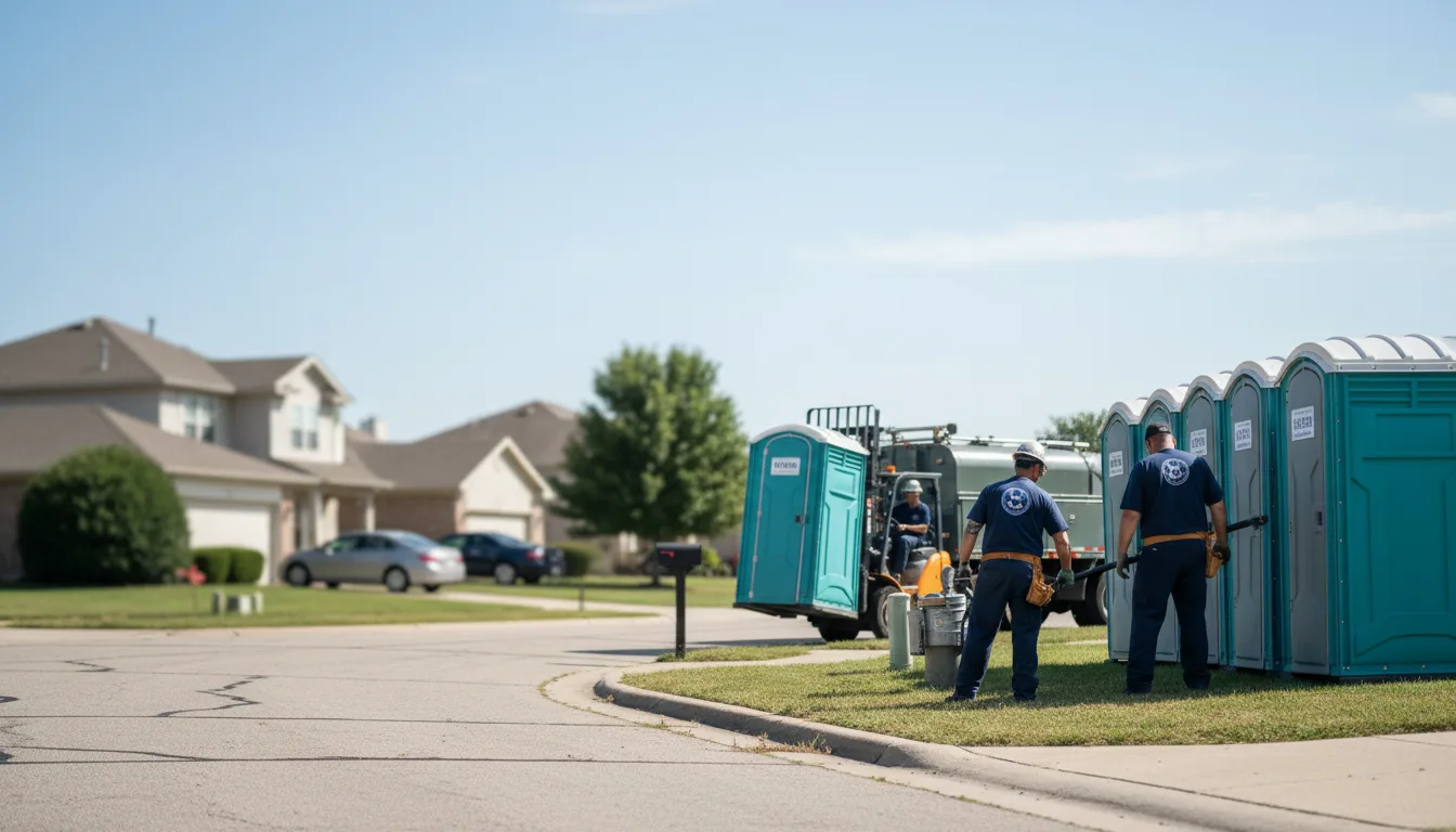 Porta Potty Rental in Pecks Mill, WV near me